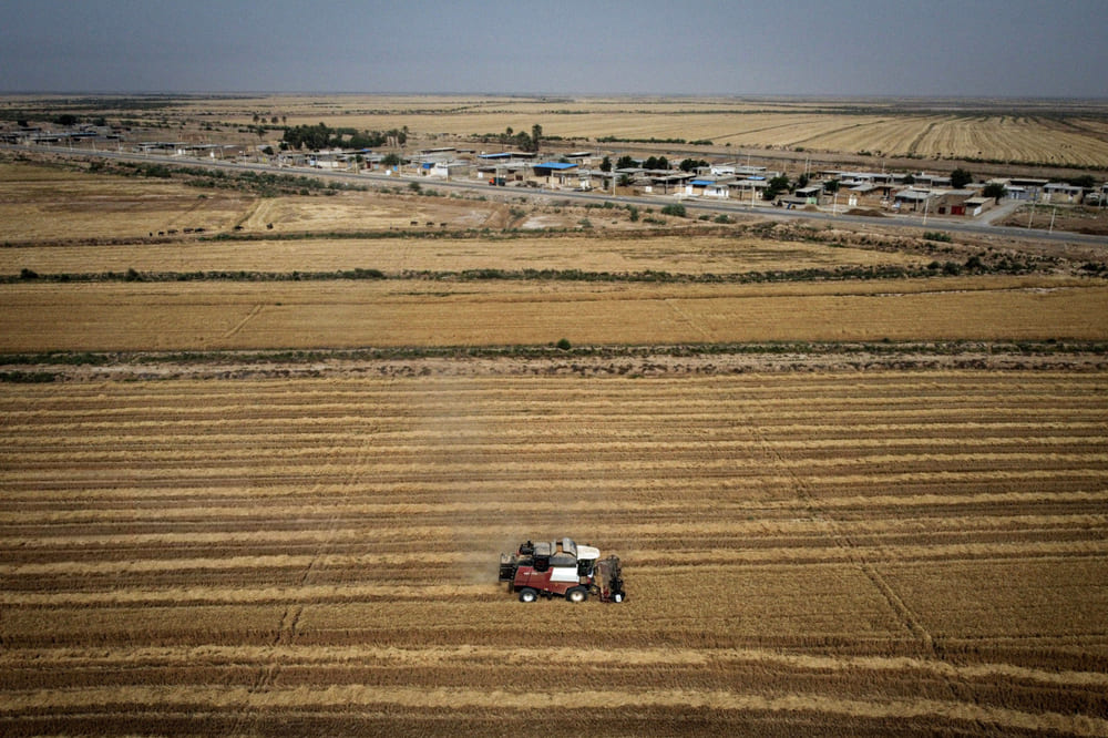 VECTOR 410 на страже урожая в Иране